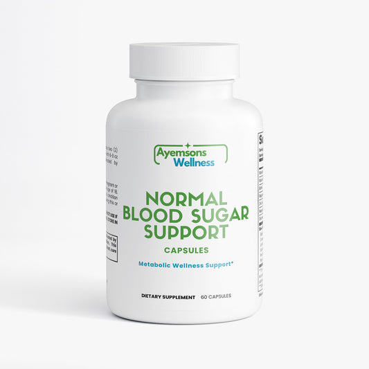 Ayemsons Wellness Glucose Support Capsules – Cinnamon & Herbal Blend – Daily Nutritional Supplement