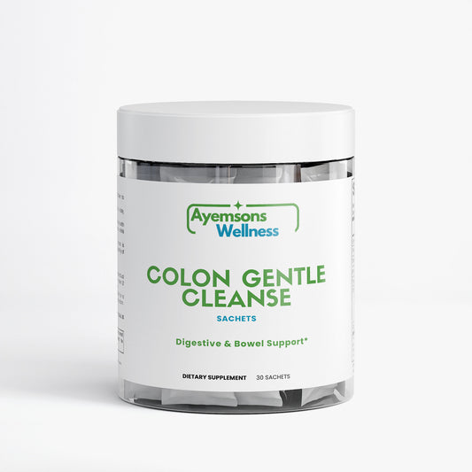 Ayemsons Wellness Colon Cleanser – Fiber & Digestive Enzyme Blend with Psyllium, Ginger & Tamarind – Digestive Comfort & Regularity Support Capsules