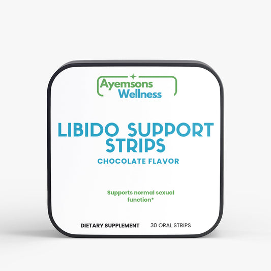 Daily Energy & Vitality Strips – Cordyceps, Shilajit & Oyster Peptide – Chocolate Flavor