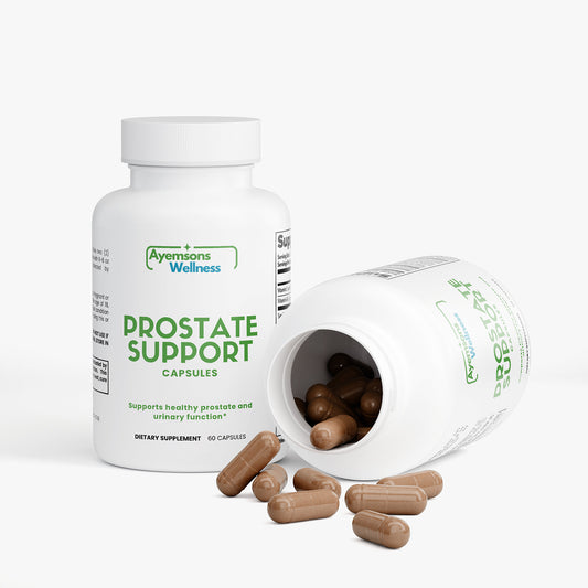 Prostate Support Capsules – Saw Palmetto, Pygeum & Pumpkin Seed