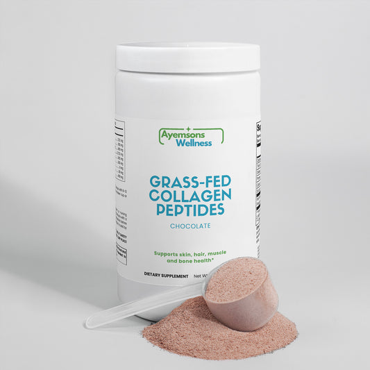 Grass-Fed Collagen Peptide Powder – Skin, Hair, Nails & Joints (Chocolate)