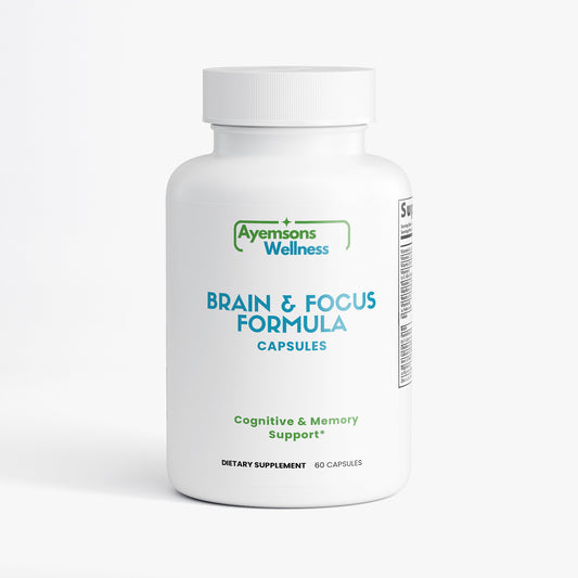 Ayemsons Wellness Brain & Focus Formula – Cognitive Support Capsules