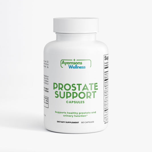 Prostate Support Capsules – Saw Palmetto, Pygeum & Pumpkin Seed