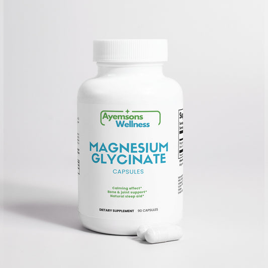 Magnesium Glycinate – 275 mg for Muscle, Nerve & Relaxation Support Magnesium Supplement